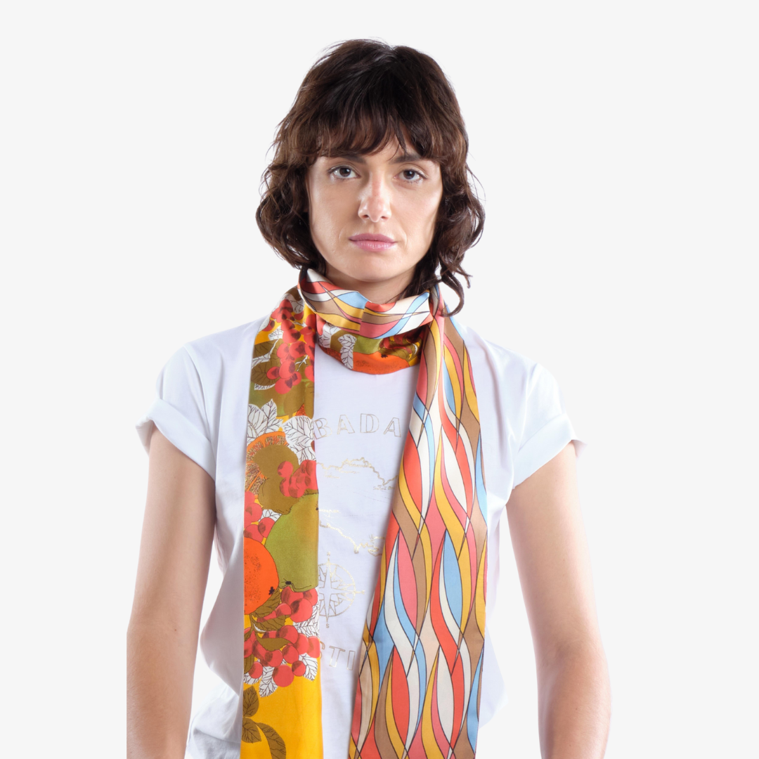 Isadora Mixed Fruits Scarf