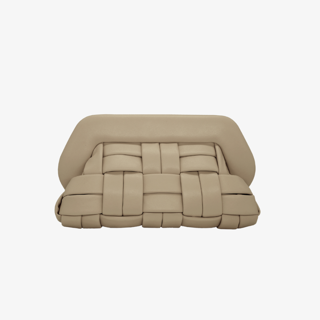 Bios Woven Vegan Napa Clutch