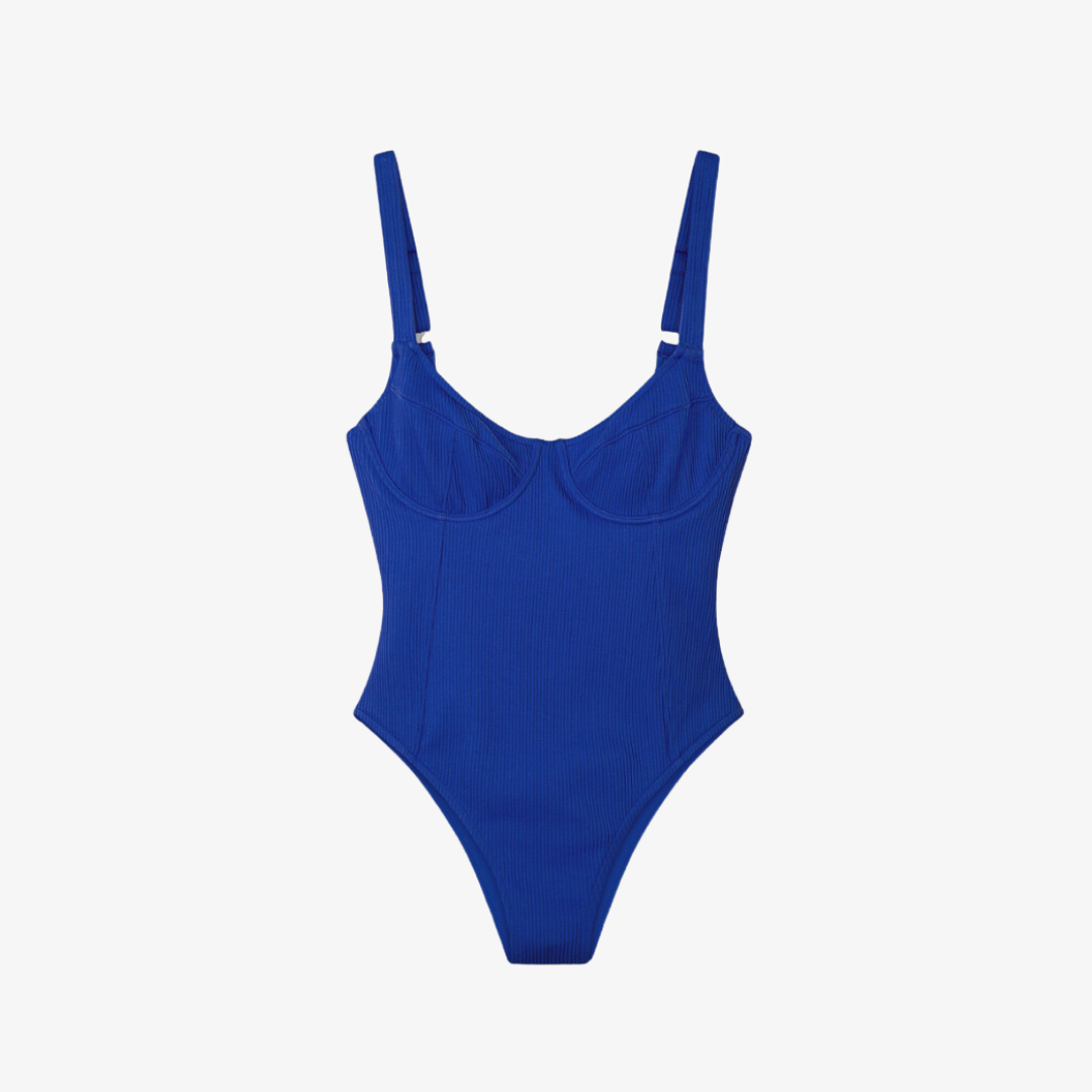 MARINE RIB BALCONETTE ONE PIECE