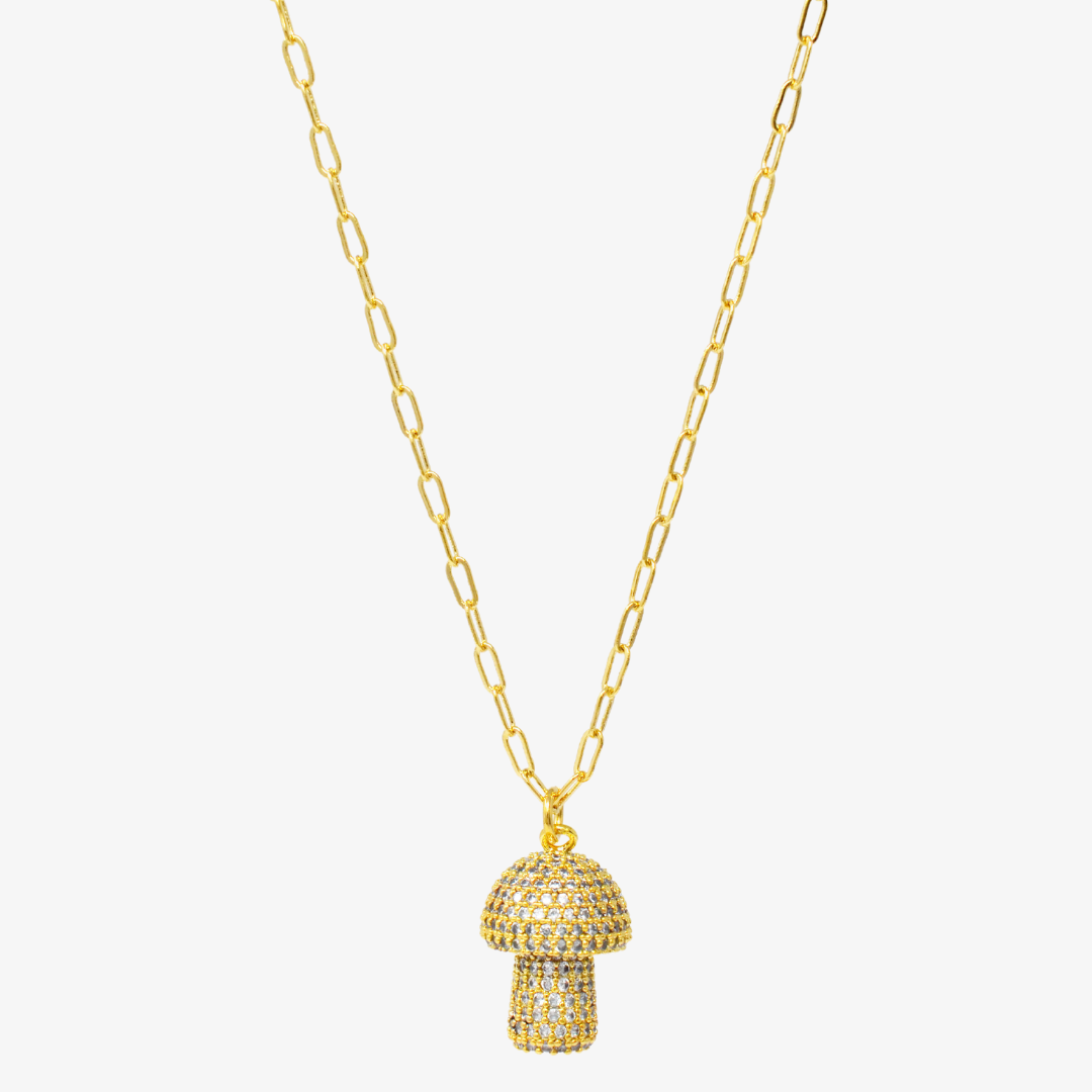 Mushroom Necklace