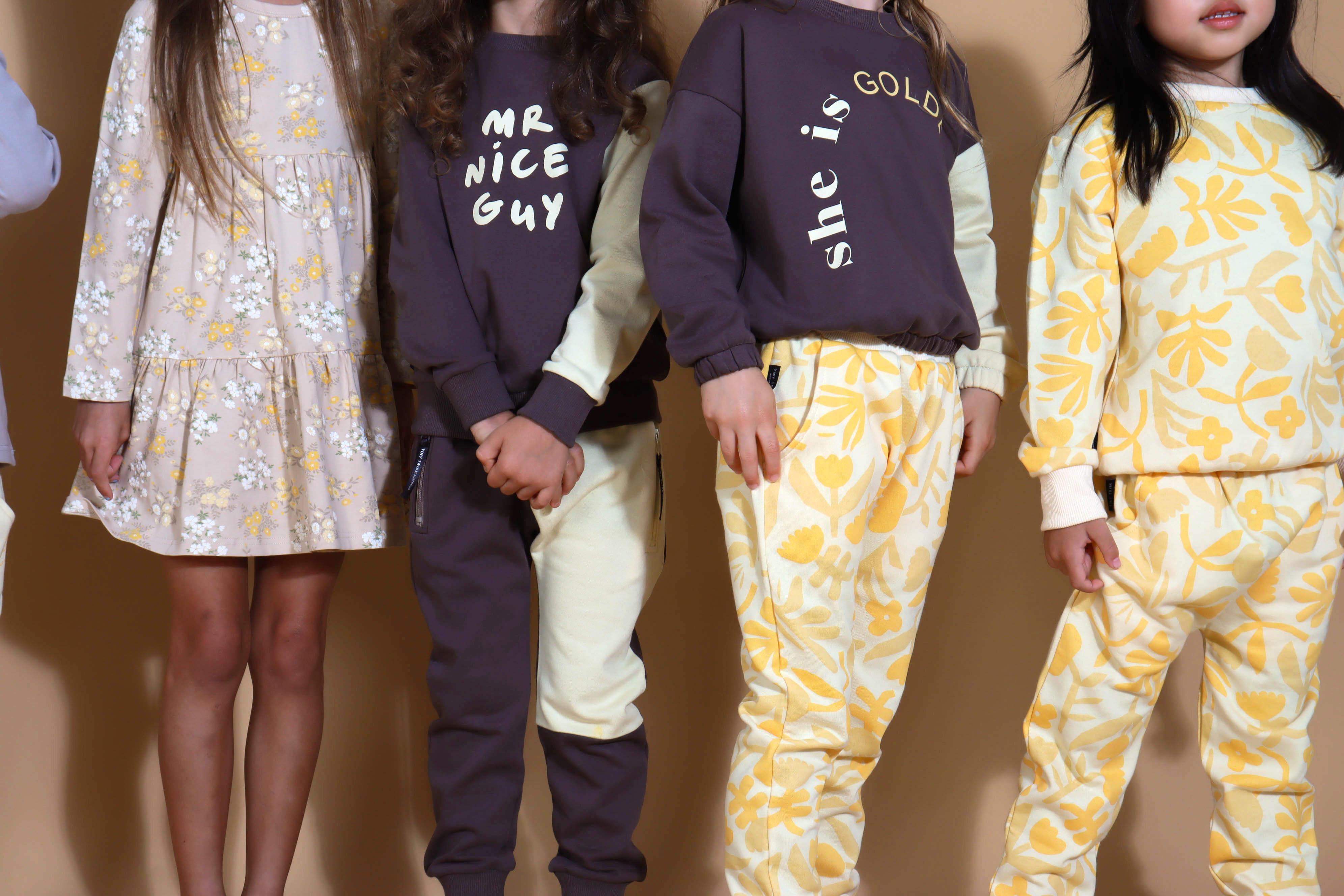 She Is Golden Drop Sweater Sweat Top