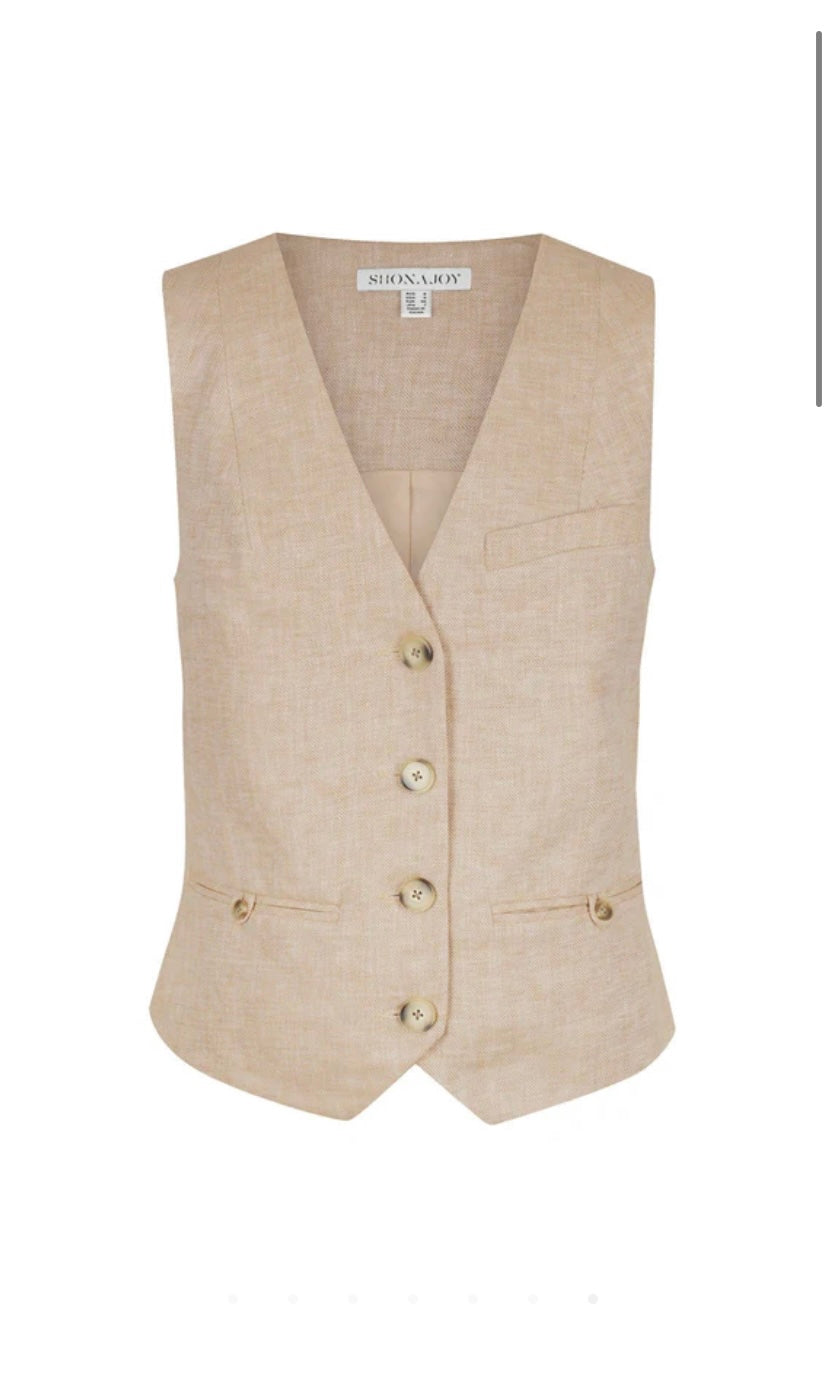 Amanda Oversized Tailored Vest