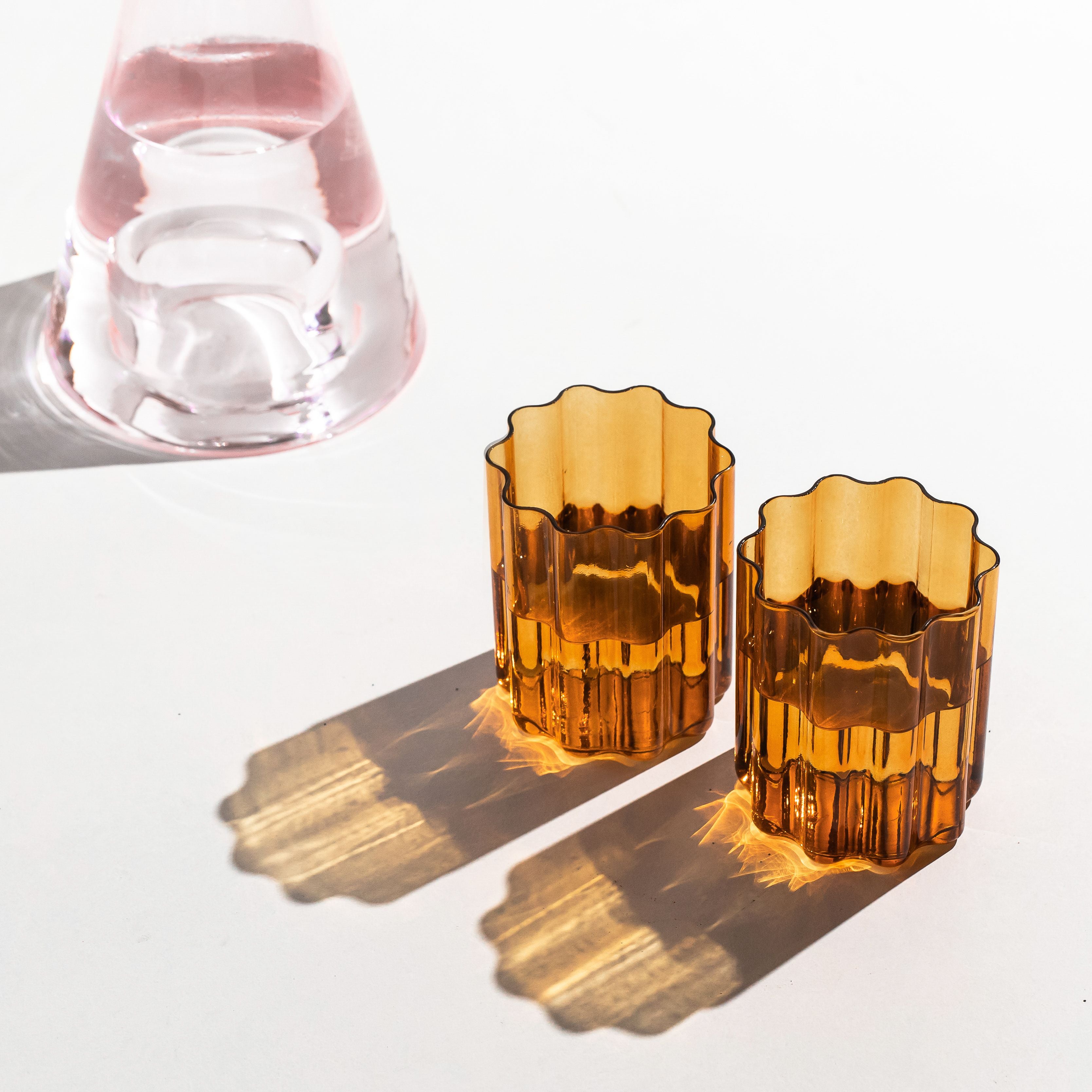 Wave Glass-Set of 2
