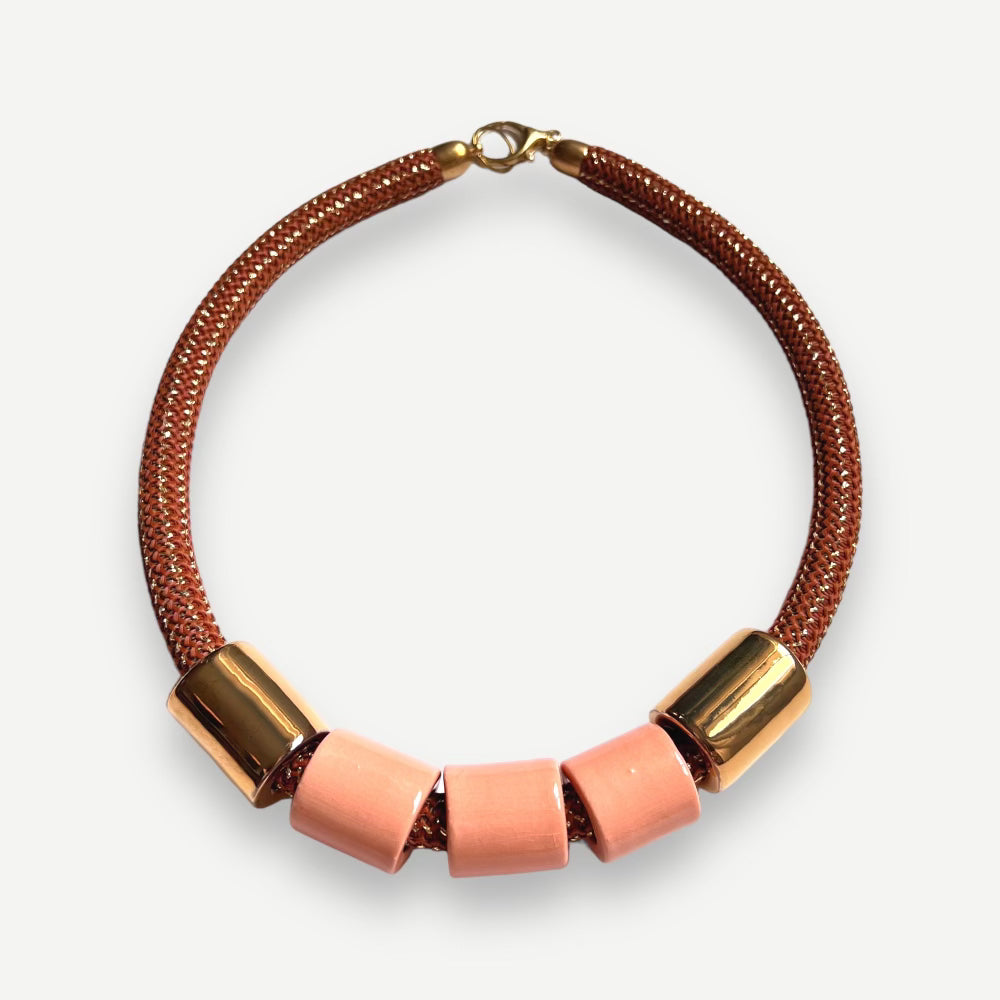 Giant Shell/Karat Candy Necklace