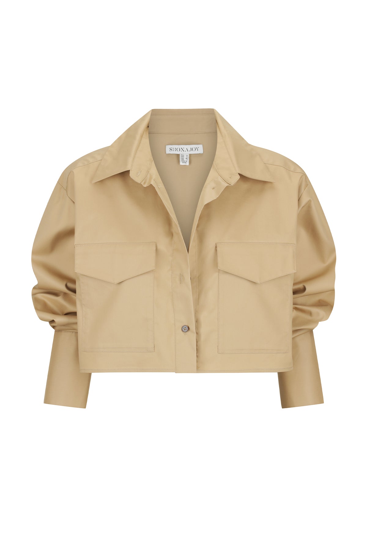 Sabato Patch Pocket Crop Shirt