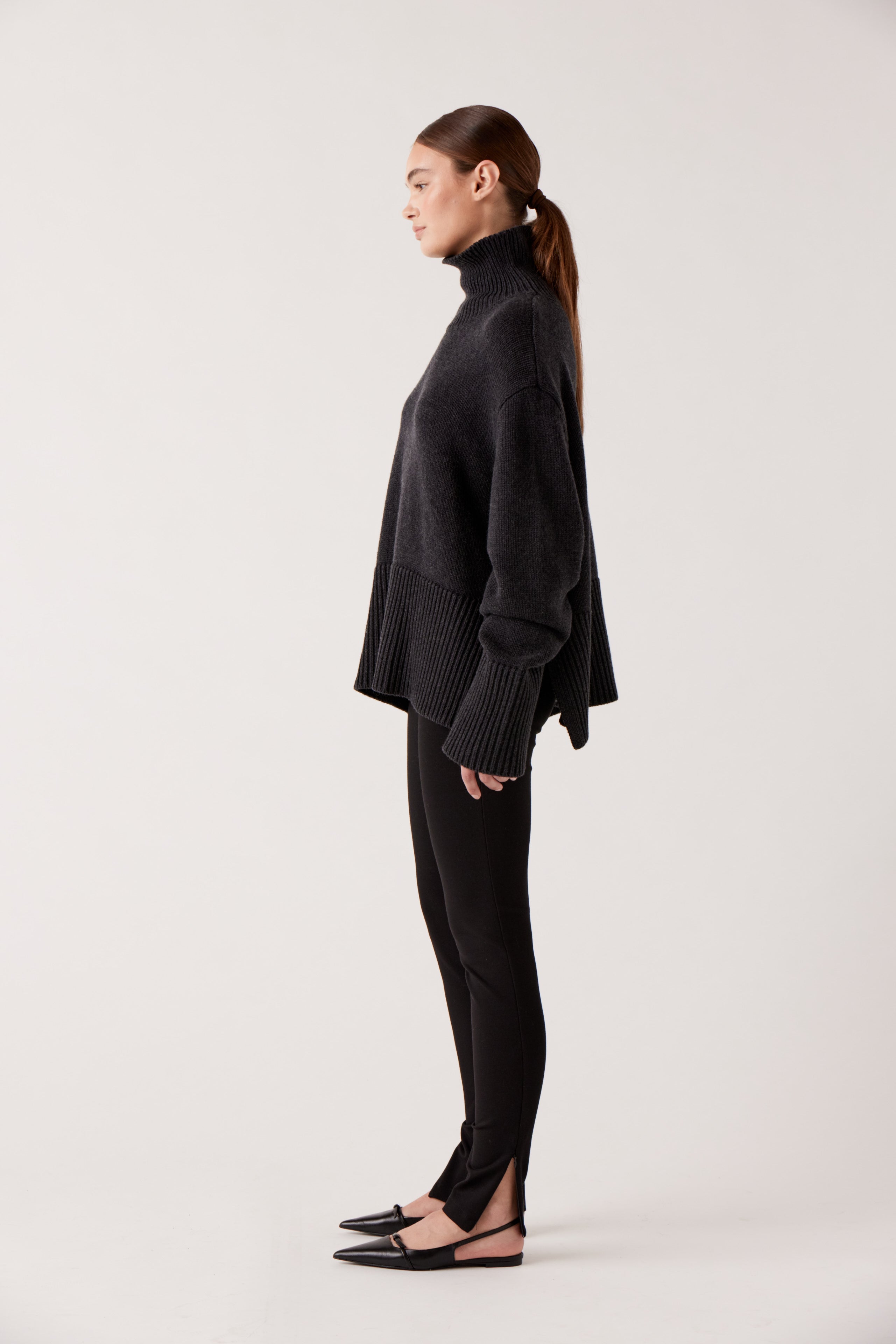 Della Turtleneck Pullover