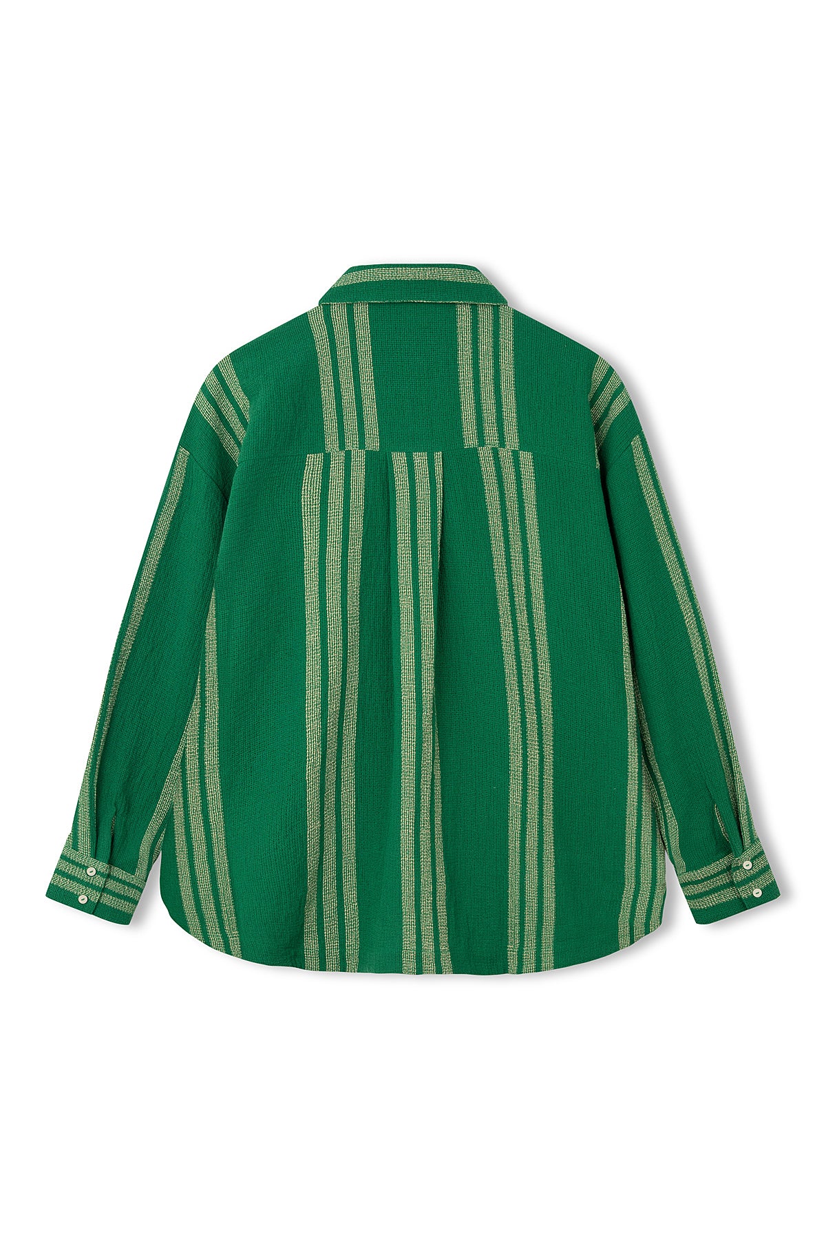 Forest Stripe Organic Cotton Shirt