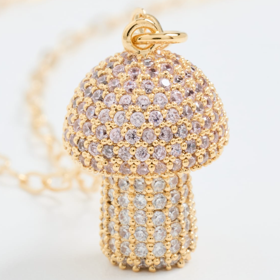 Mushroom Necklace