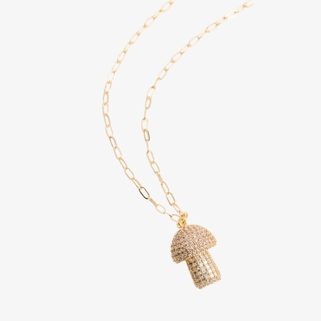 Mushroom Necklace