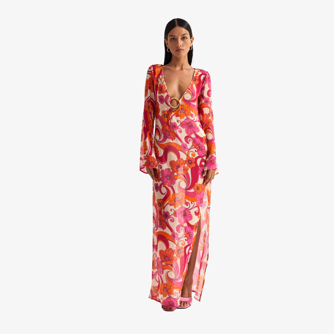 Totem Hoop Maxi Dress