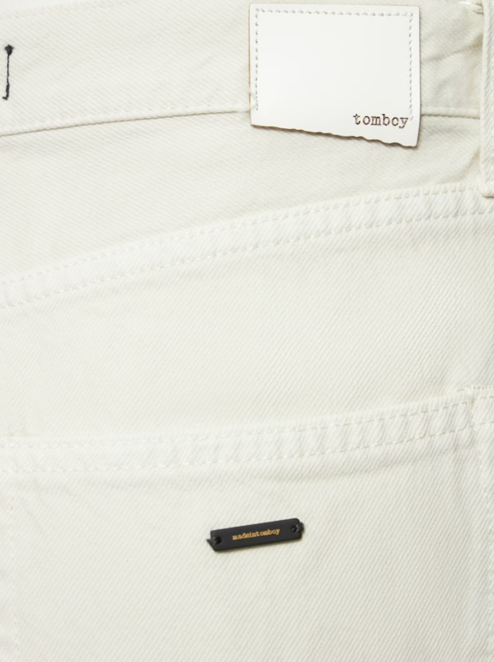 Margherita- Ecru Bull Denim/ Wide Leg