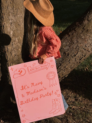 Our Little Cowgirl Turns Six